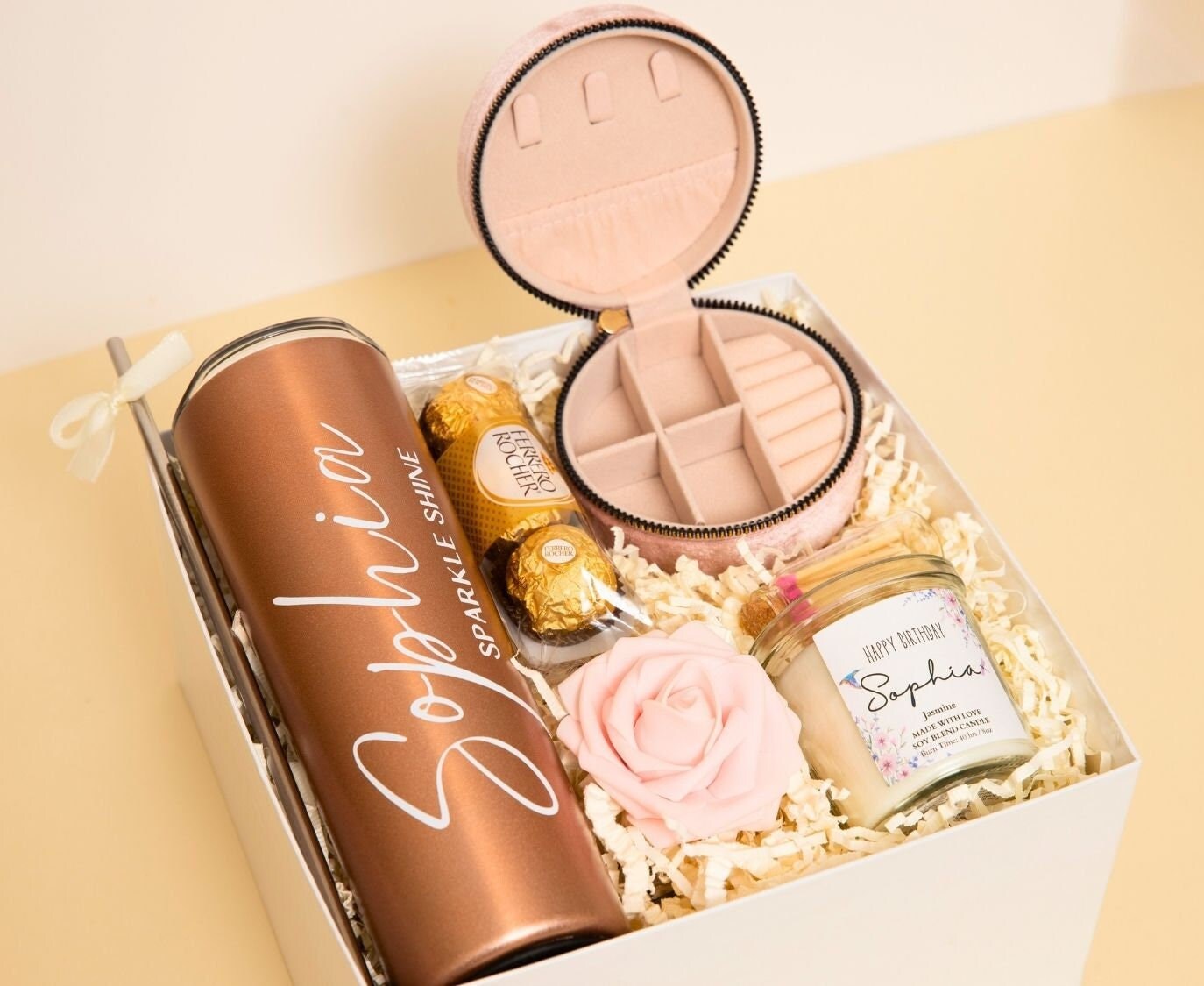 Christmas Gift Her Birthday Gift Box Best Friend Holiday Gift Friends Care Package Bestie Cheer Up Gift Thinking of You Gift Tumbler Gift