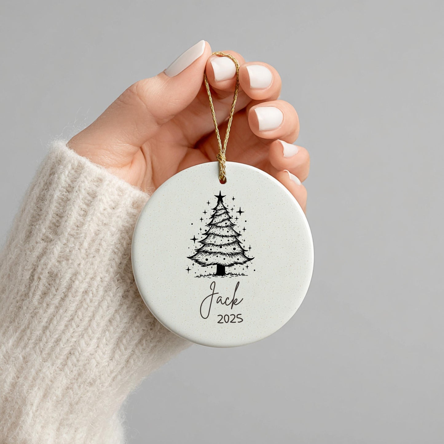 Personalized First Christmas Home Ornament New House Address Keepsake Family Holiday Gift Custom New Home Decor Our First Christmas Gift Set