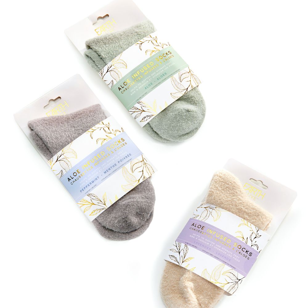 Aloe Vera Infused Socks – Revive Goods.