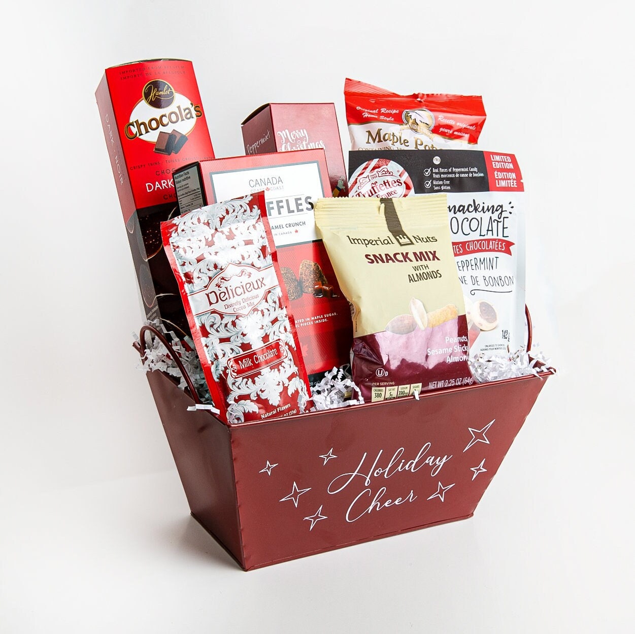 Holiday Gift Basket Family Christmas Gift Set Grandparents Christmas Gift Basket Mom Xmas Gift Her Christmas Gift Last Minute Christmas Gift