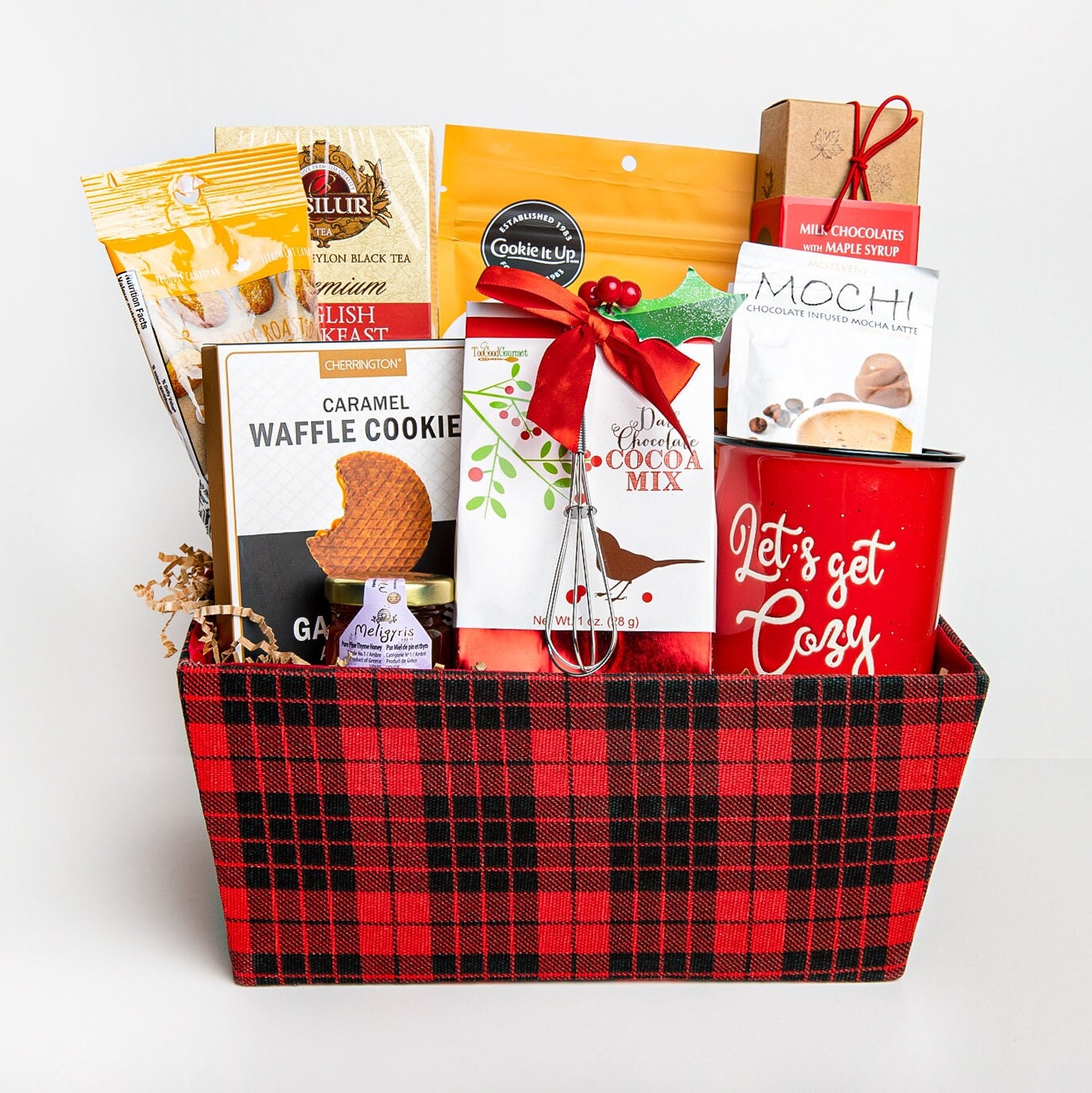 Family Tea And Treats Holiday Gift Basket Christmas Goodies Gift Basket Her Women Christmas Present