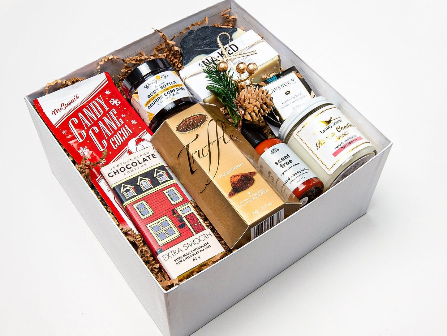 Wife Self Care Holiday Package Gift Family Christmas Present Her Gift Friend Christmas Gift Sister Mom Gift Personalized Gift Basket