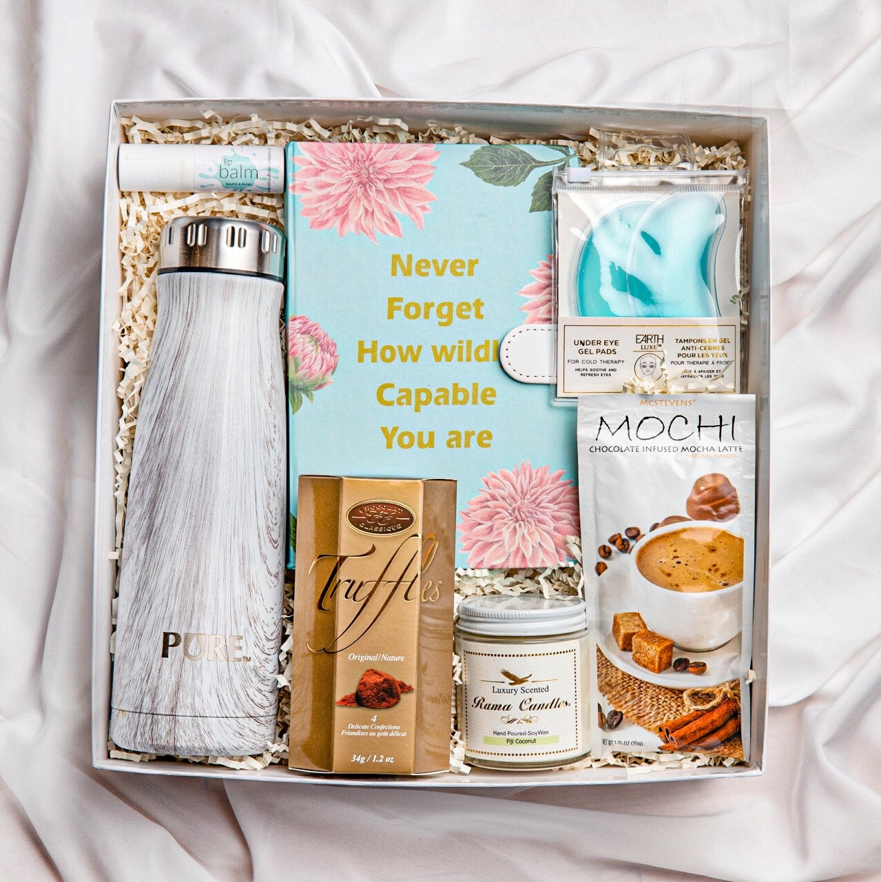 Boss Appreciation Gift Box with Water Bottle Boss Lady Gift Set Best Boss Thank You Manager Present Manager Gift Basket Travel Care Package