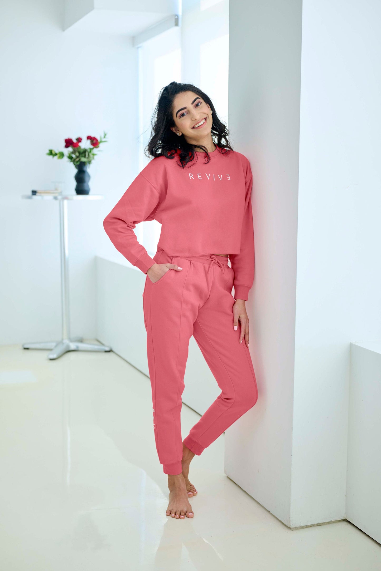 Women Sweatshirt Crewneck Sweatsuit Jogger Set Travel Sweat Set Jogger Sweat pants Women Tracksuit Birthday Gift Two Piece Loungewear Set