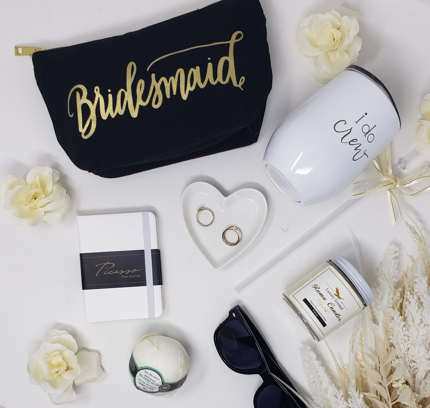 Bridesmaid Proposal Gift Box Personalized box Engagement Bridal Shower Wedding Party Gifts Maid of Honor Gift Set Customizable Bridal Party