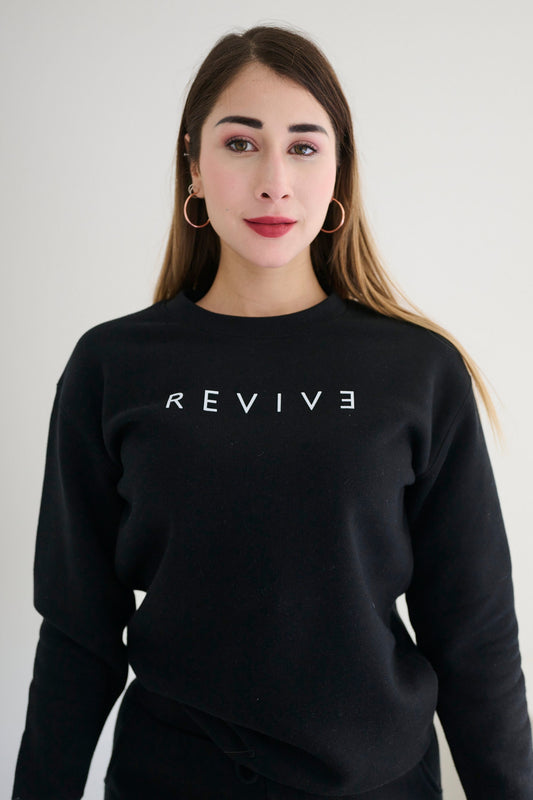 Women Casual Sweatshirt Cozy Lounge Sweatshirt Black Pullover Sweatshirt Personalizable Gift For Her Womens Pajama Set Loungewear Gift Set