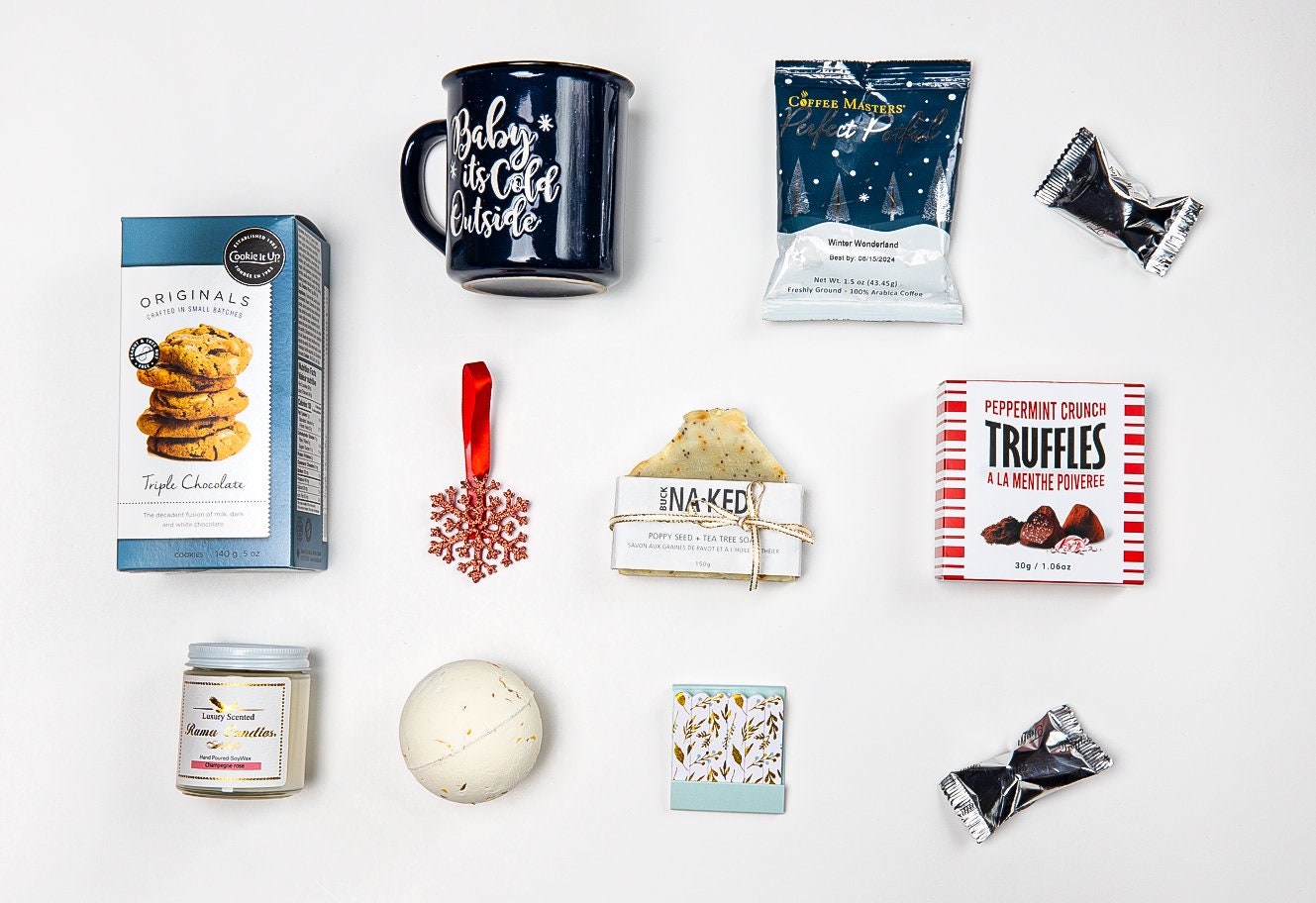Best Friend Self Care Christmas Gift Box Teacher Holiday Care Package Her Christmas Gift Family Holiday Gift Tea And Treats Christmas Gift