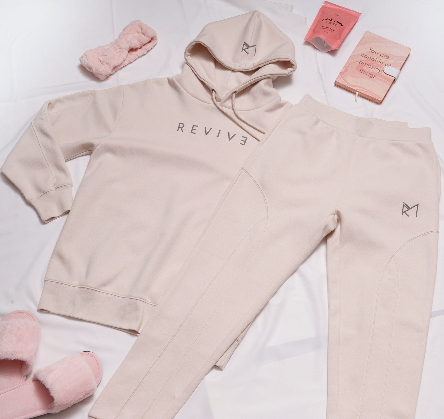 Matching Two Piece Lounge Set with Hoodie & Jogger Sweatpants, Women’s Casual Tracksuit, Sweatsuit for Her, Streetwear, Loungewear For Women