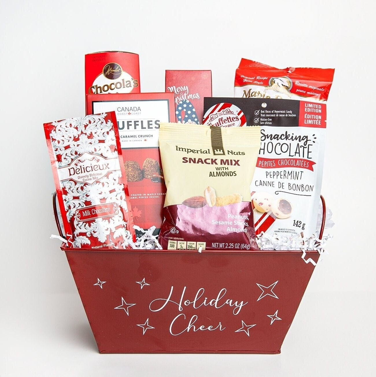 Holiday Gift Basket Family Christmas Gift Set Grandparents Christmas Gift Basket Mom Xmas Gift Her Christmas Gift Last Minute Christmas Gift