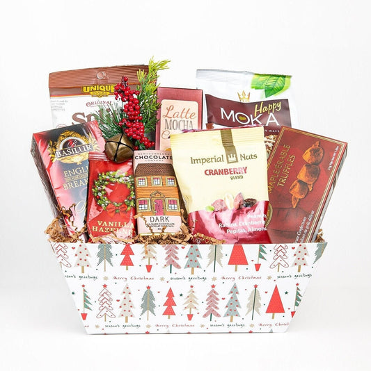 Christmas Holiday Gift Basket Xmas Gift For Her Christmas Gift For Best Friend Christmas Present For Mom Teacher Appreciation Christmas Gift