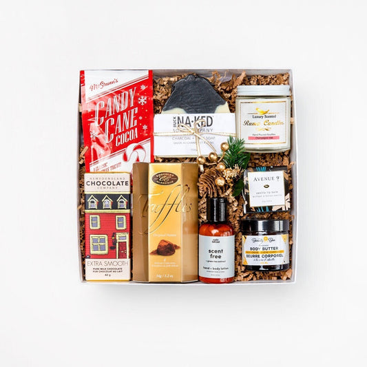 Wife Self Care Holiday Package Gift Family Christmas Present Her Gift Friend Christmas Gift Sister Mom Gift Personalized Gift Basket
