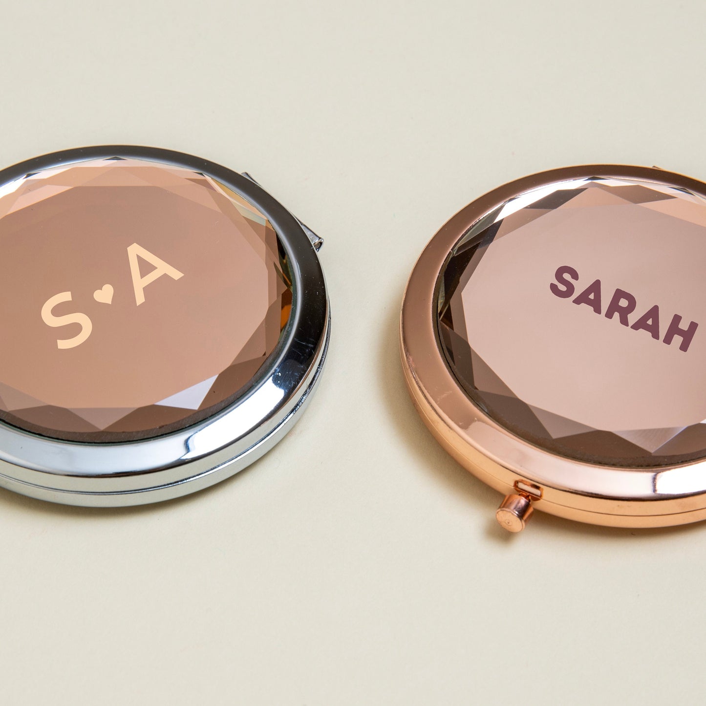 Compact Mirror Personalized Bride Bridesmaid Gifts Bridesmaid Pocket Makeup Mirror Custom Pocket Magnifying Mirror Gift For Her Gift for mom