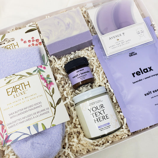 Best Friend Birthday Gift Self Care Gift Box For Her Care Package Wellness Gift Women Spa Gift Set Custom Candle Gift Thank you Gift Basket