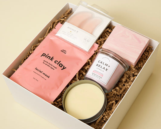 Birthday Gift Care Package Friend Bath Gift Set Self Care Gift Box Her Birthday Gift Spa Gift Set Personalized Candle Gift Relaxation Gifts