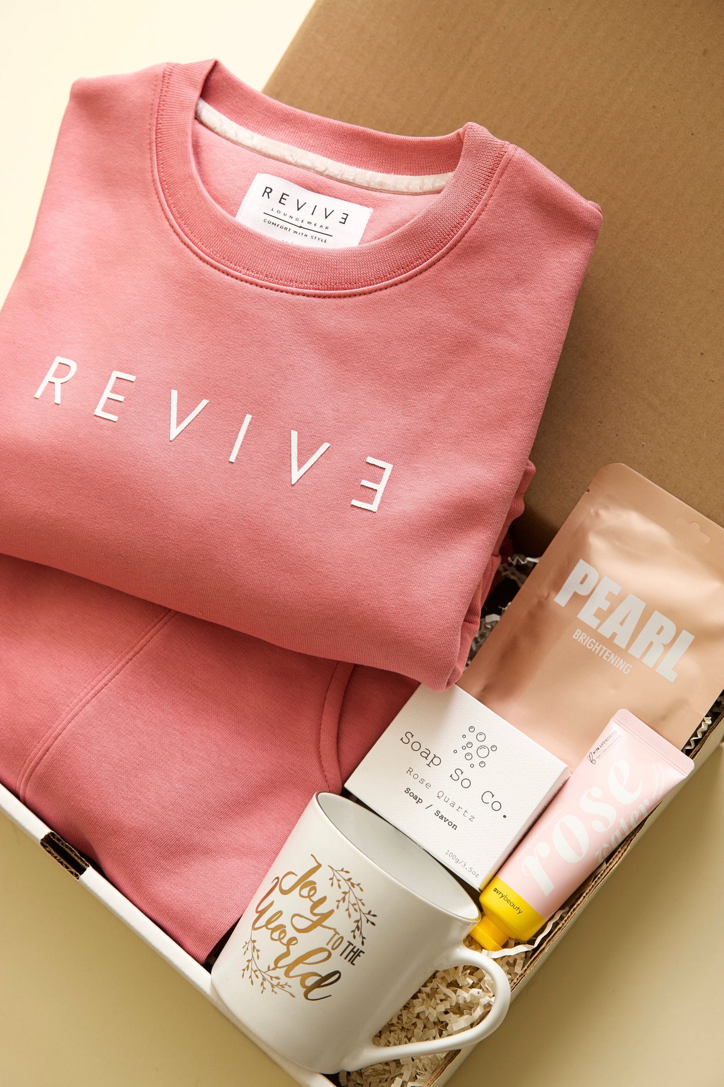 Women Sweatshirt Sweatpants Set Beauty Gift Box Wellness Gift Set Pampering Gift Galentines Gift Care Package For Her Cheer Up Birthday Gift