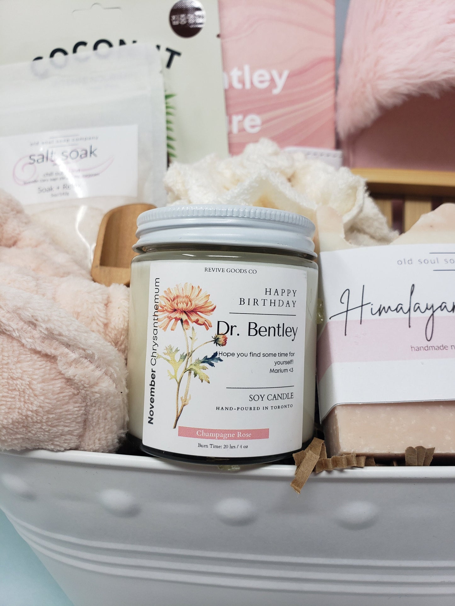 Christmas Gift Basket For Women Self Care Christmas Gift Mental Wellness Care Package Slippers Gift Beauty Gift Set Women Holiday Gift Set