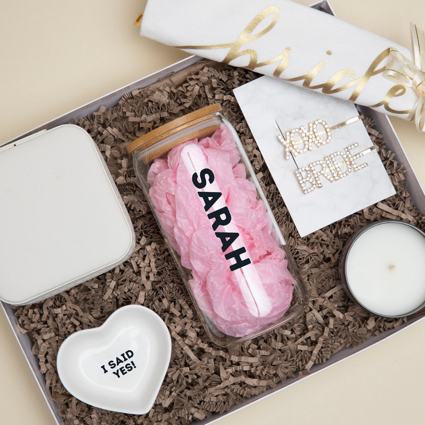 Bride To Be Gift Box Engagement Gift Box for Bride Gift Her Future Mrs Bride Gift Box Bridal Wedding Gift for the Bride Bridal Shower Gift
