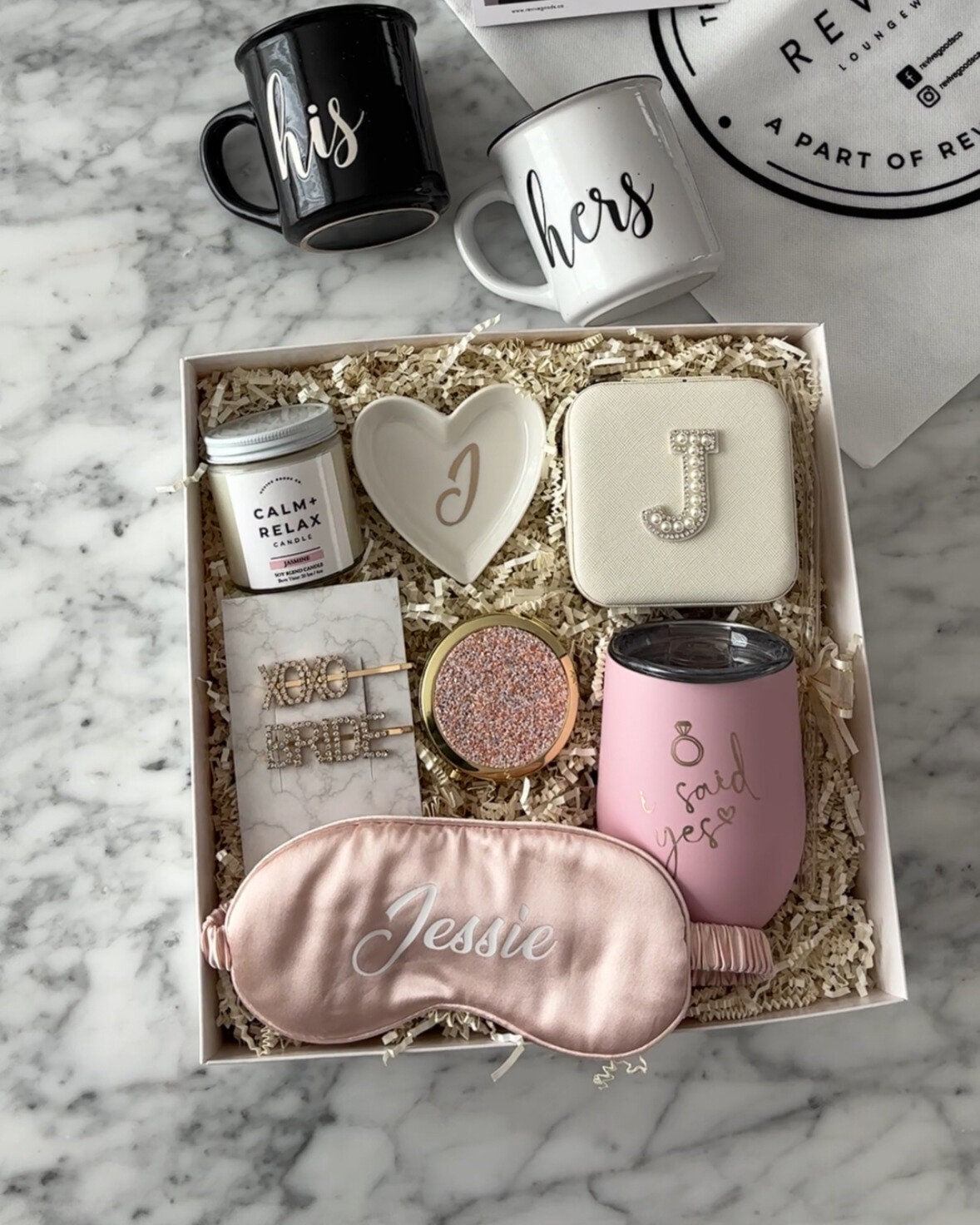 Bride Box Her Engagement Gift Bride To Be Gift Newly Engaged Gift Box Engagement Gift Future Mrs Personalized Bridal Box Her Wedding Gift