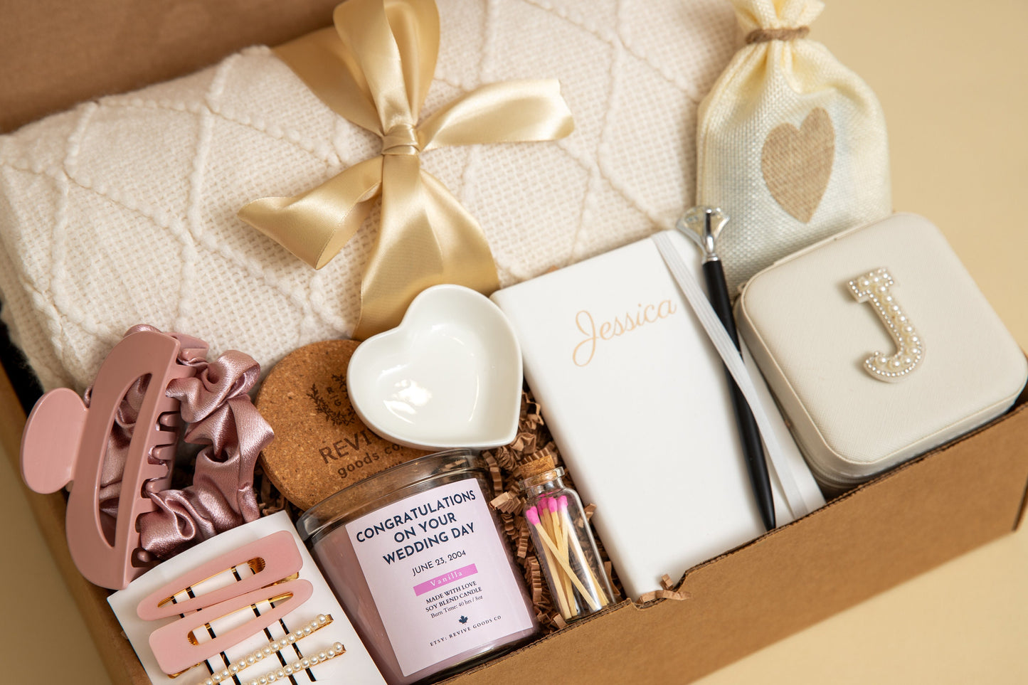 First Christmas Engagement Gift For Couple Holiday Bride To Be Bride Gift Winter Newly Engaged Gift Box Engagement Gift Personalized Wedding