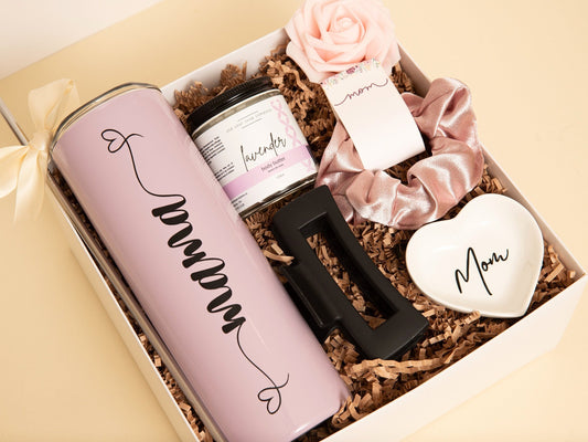 Baby Shower Gift Mom To Be Gift Box New Mom Self Care Gift Mum Birthday Gift Basket Mama Tumbler Gift Set Women Personalized Gift Bestfriend