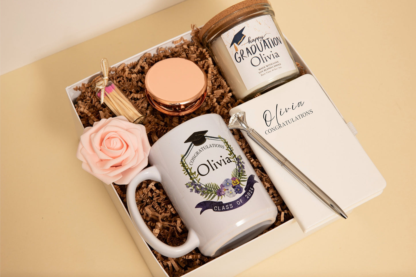 College Graduation Gift Box Her Graduation Gift Daughter Graduation Gift Basket Class Of 2025 Grad Gift Personalized Graduation Gift Set Her