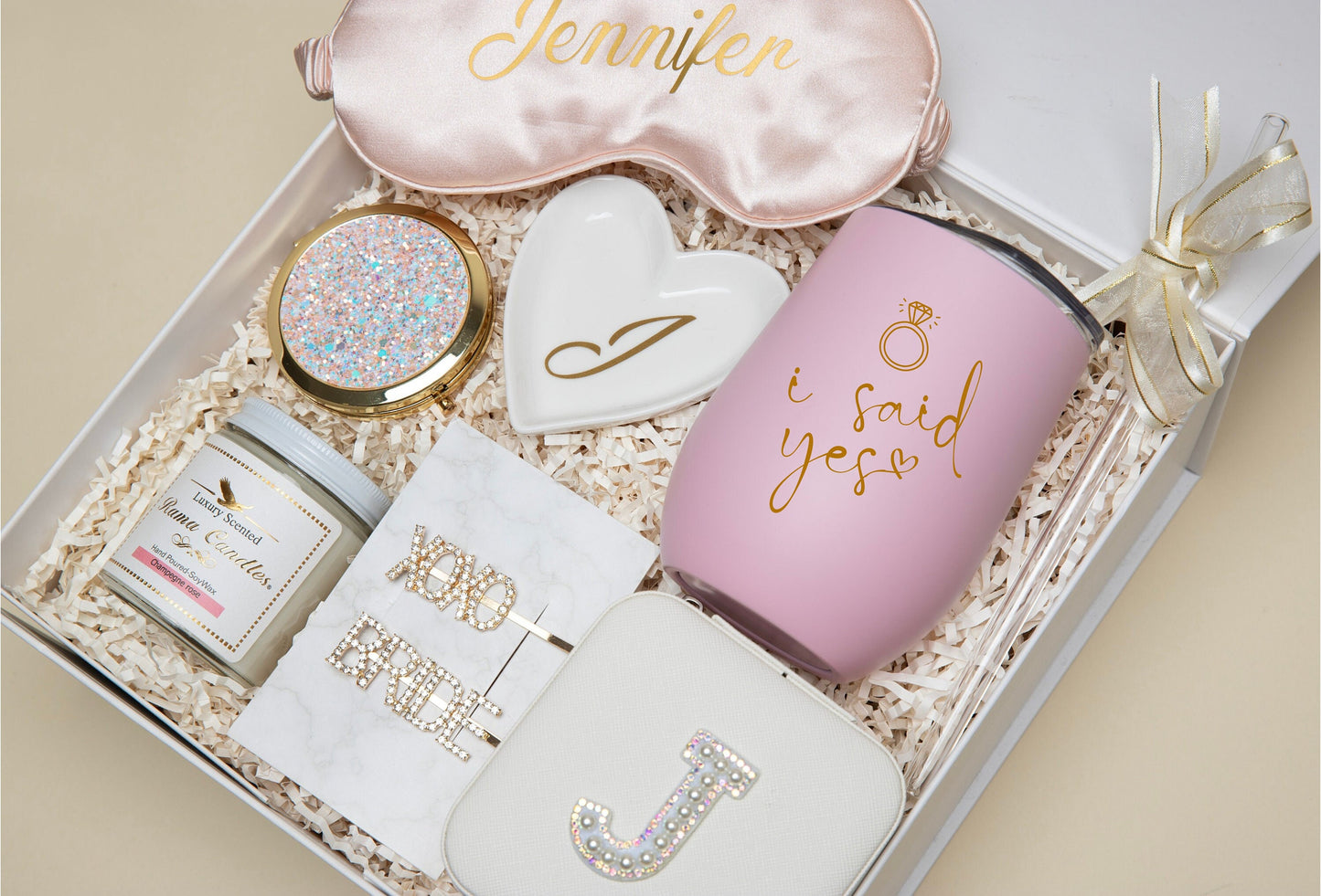 Bride Box Her Engagement Gift Bride To Be Gift Newly Engaged Gift Box Engagement Gift Future Mrs Personalized Bridal Box Her Wedding Gift