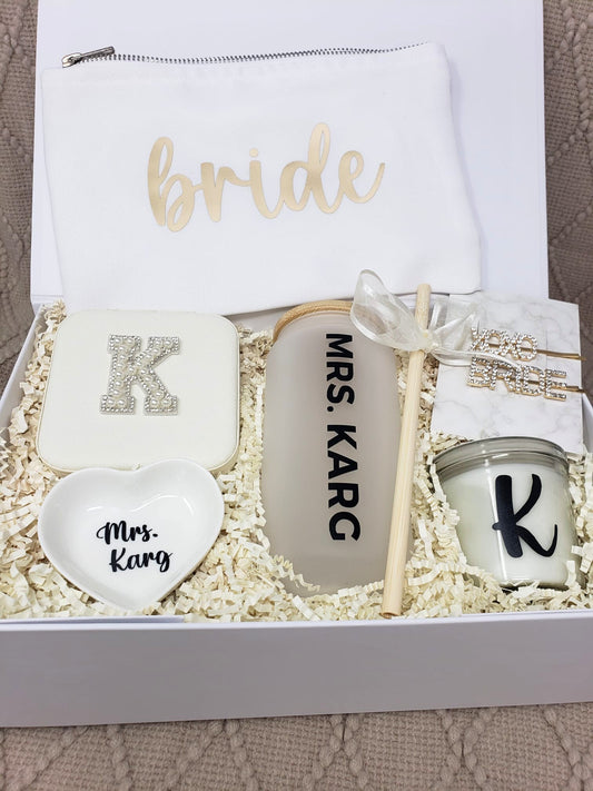 Bride To Be Gift Box Engagement Gift Box for Bride Gift Her Future Mrs Bride Gift Box Bridal Wedding Gift for the Bride Bridal Shower Gift