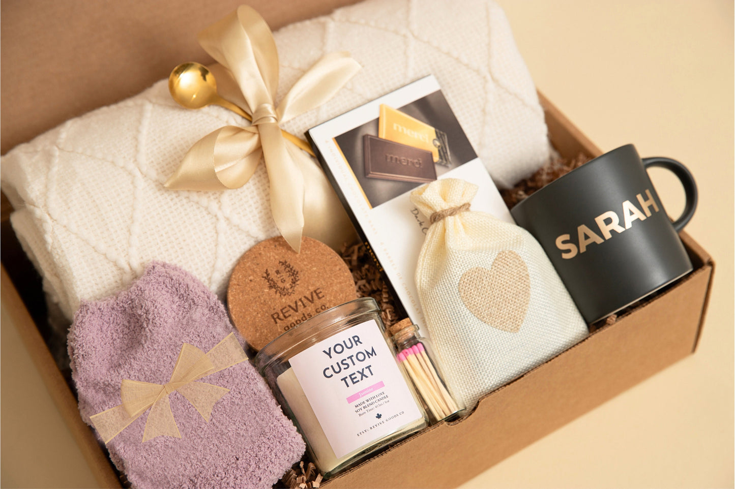 Get Well Soon Gift Cozy Care Package Birthday Gift Box For Her Hygge Gift Box With Blanket Comfort Gift Thank You Gift Basket Self Care Gift