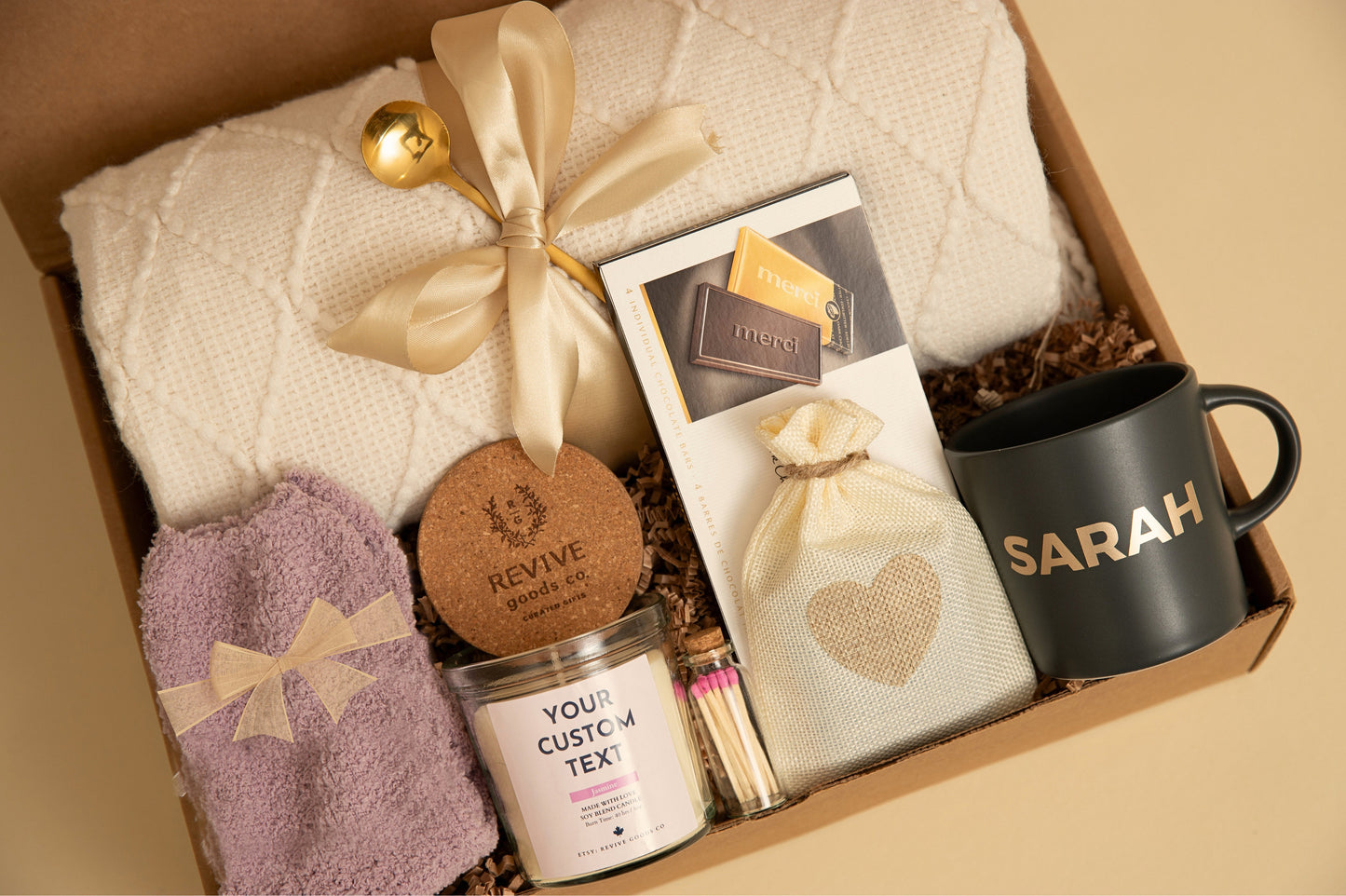Get Well Soon Gift Cozy Care Package Birthday Gift Box For Her Hygge Gift Box With Blanket Comfort Gift Thank You Gift Basket Self Care Gift