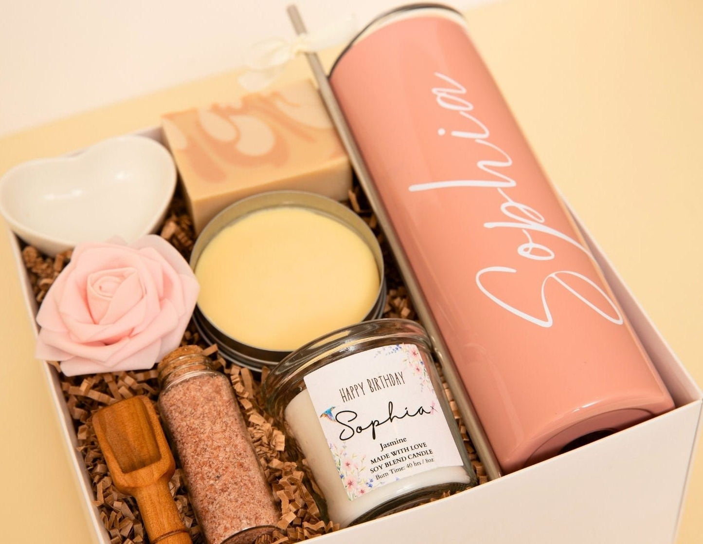 Christmas Birthday Care Package Her Bday Gift Box Women Self Care Basket Her Personalize Birthday Present Best Friend Pamper Thinking of you