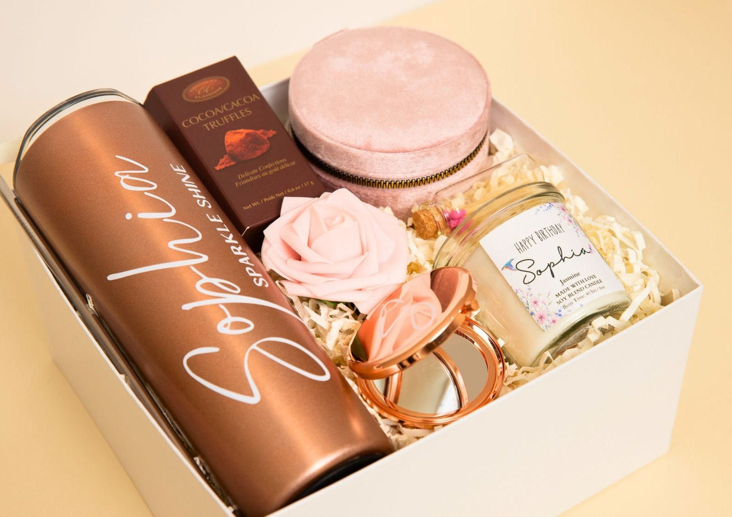 Christmas Gift Her Birthday Gift Box Best Friend Holiday Gift Friends Care Package Bestie Cheer Up Gift Thinking of You Gift Tumbler Gift