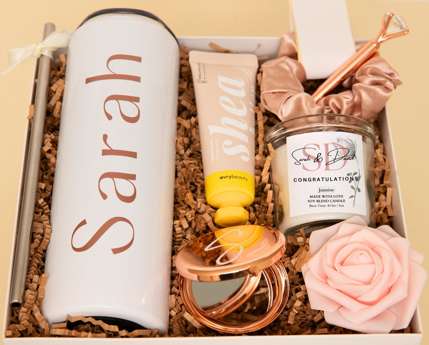 Engagement Gift Bride To Be Bridal Shower Gift Box Future Mrs Gift Congratulations Gift Basket Newly Engaged Gift Couple Personalized Gift