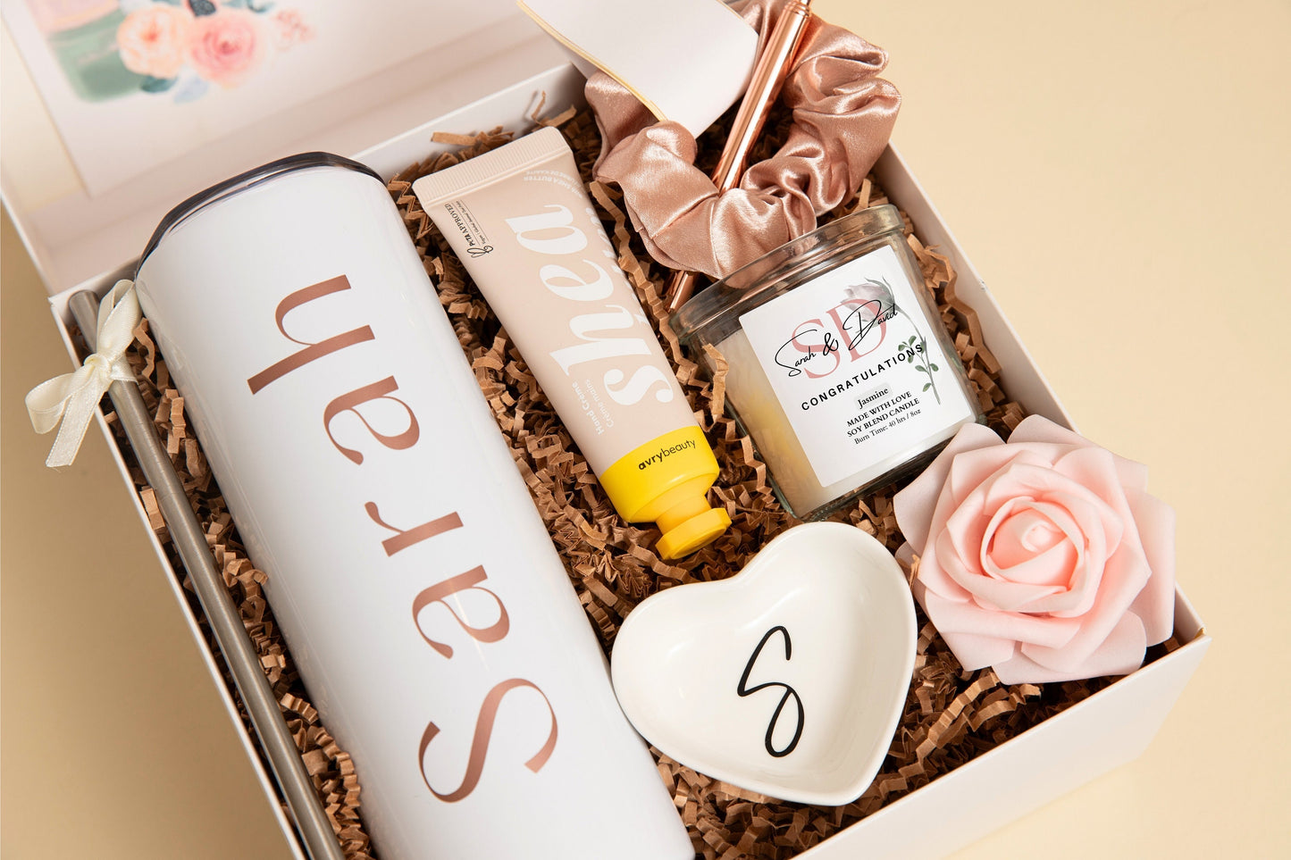 Engagement Gift Bride To Be Bridal Shower Gift Box Future Mrs Gift Congratulations Gift Basket Newly Engaged Gift Couple Personalized Gift
