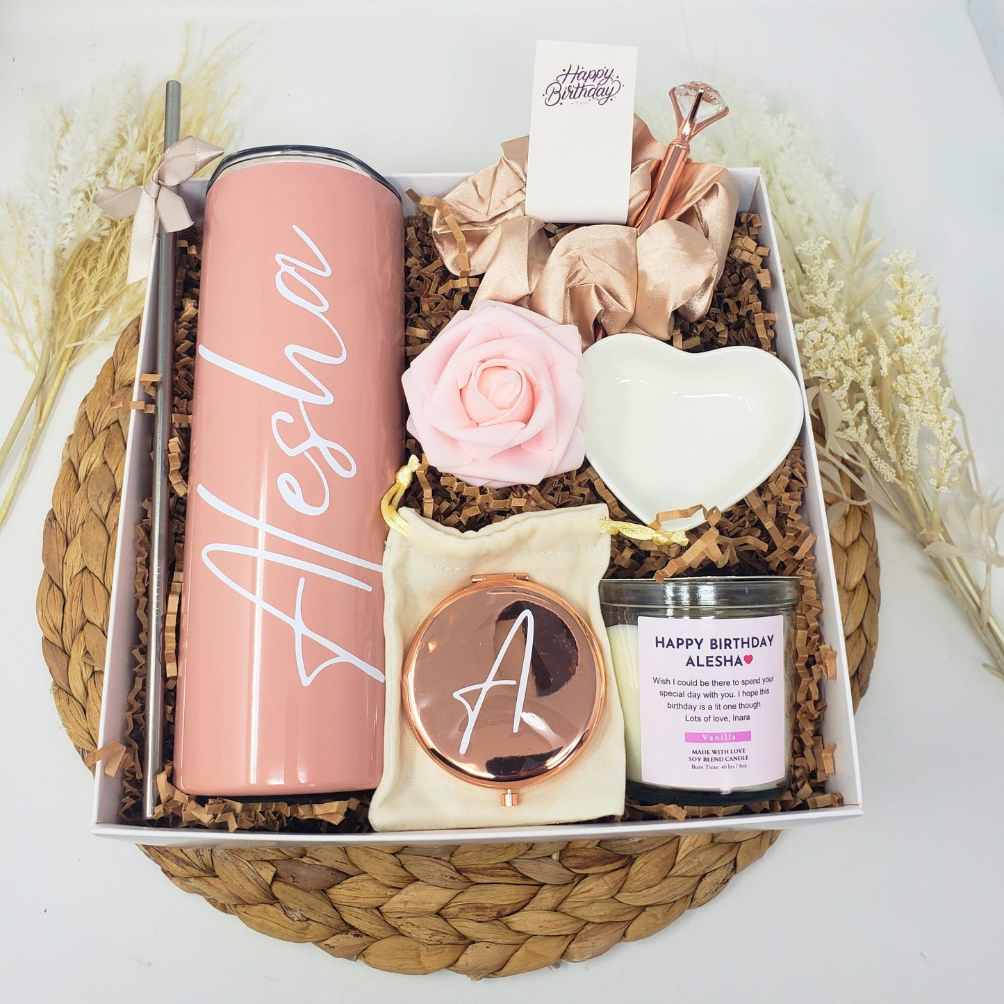 Her Birthday Gift Box Women Care Package Bestie Bday Present Best friend Birthday Gift Basket Thinking of You Gift Set Get Well Gifts Her