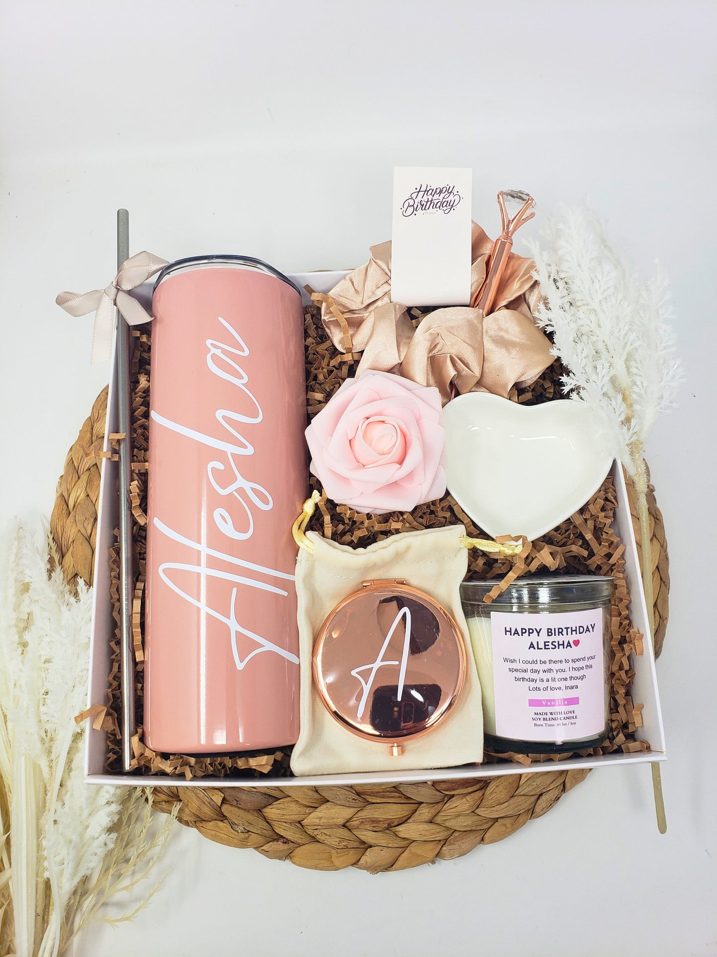 Her Birthday Gift Box Women Care Package Bestie Bday Present Best friend Birthday Gift Basket Thinking of You Gift Set Get Well Gifts Her