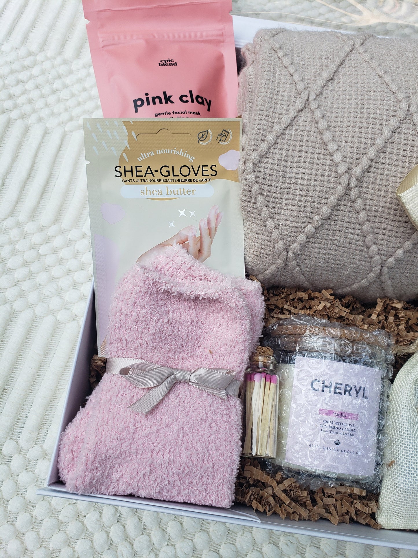 Thinking of You Gift Bestie Care Package Girlfriend Personalized Birthday Gift Box Pamper Hamper Anniversary Gift Basket Sending Big Hugs