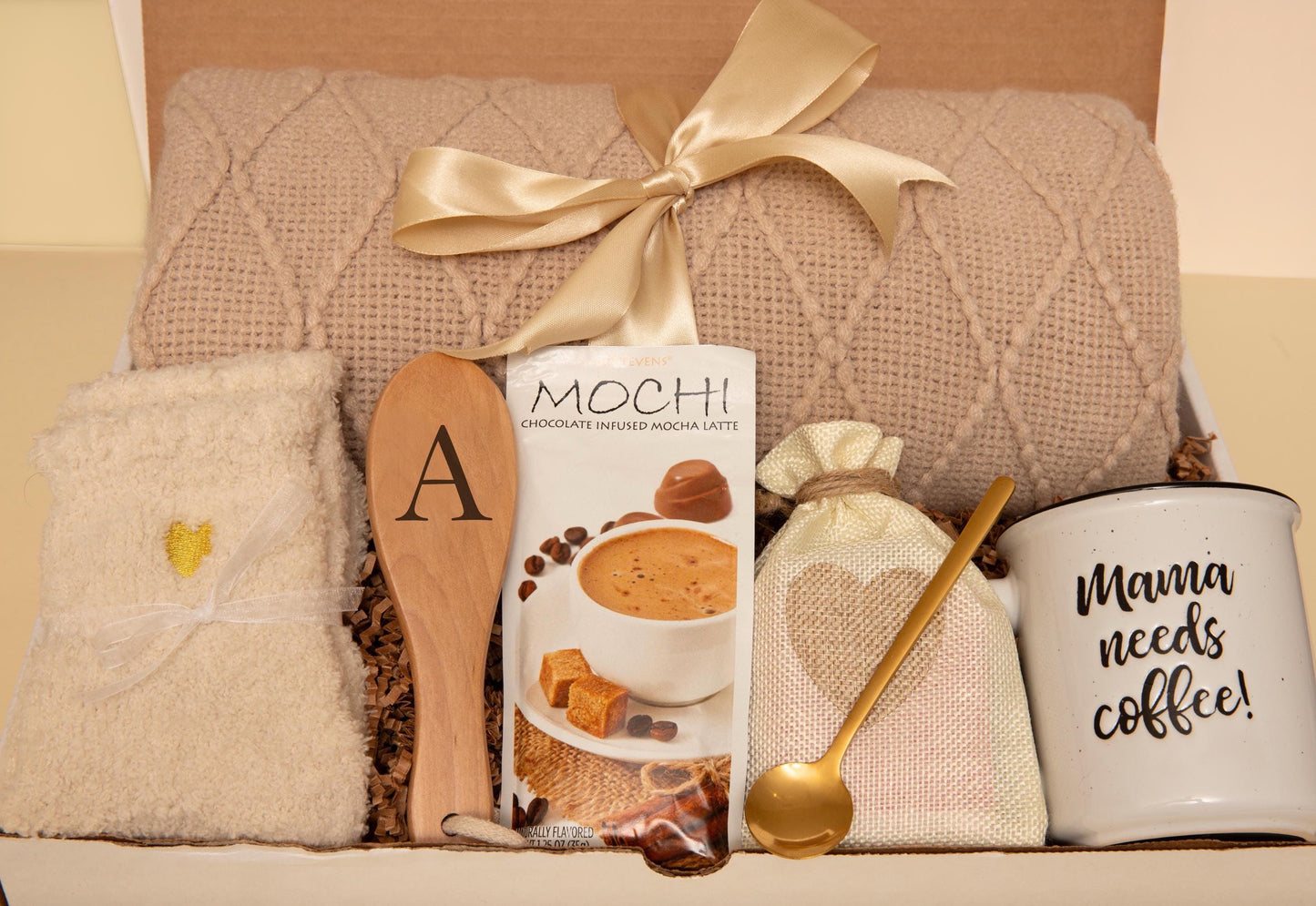 Holiday Personalized Gift Mom Christmas Package Gift idea For Holiday Selfcare Gift Set For Her Christmas Gift Basket Thanksgiving Hygge Box