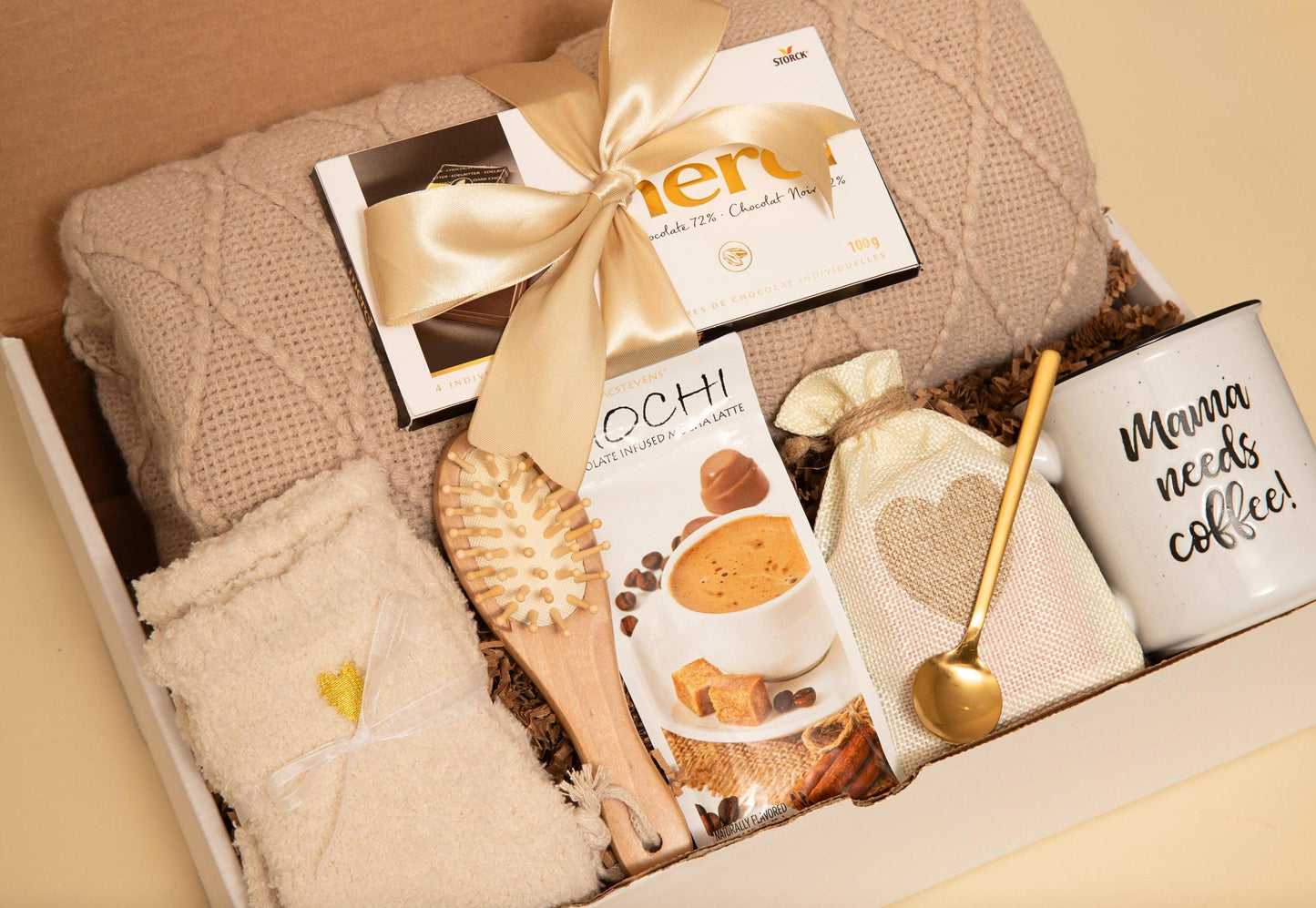 Holiday Personalized Gift Mom Christmas Package Gift idea For Holiday Selfcare Gift Set For Her Christmas Gift Basket Thanksgiving Hygge Box