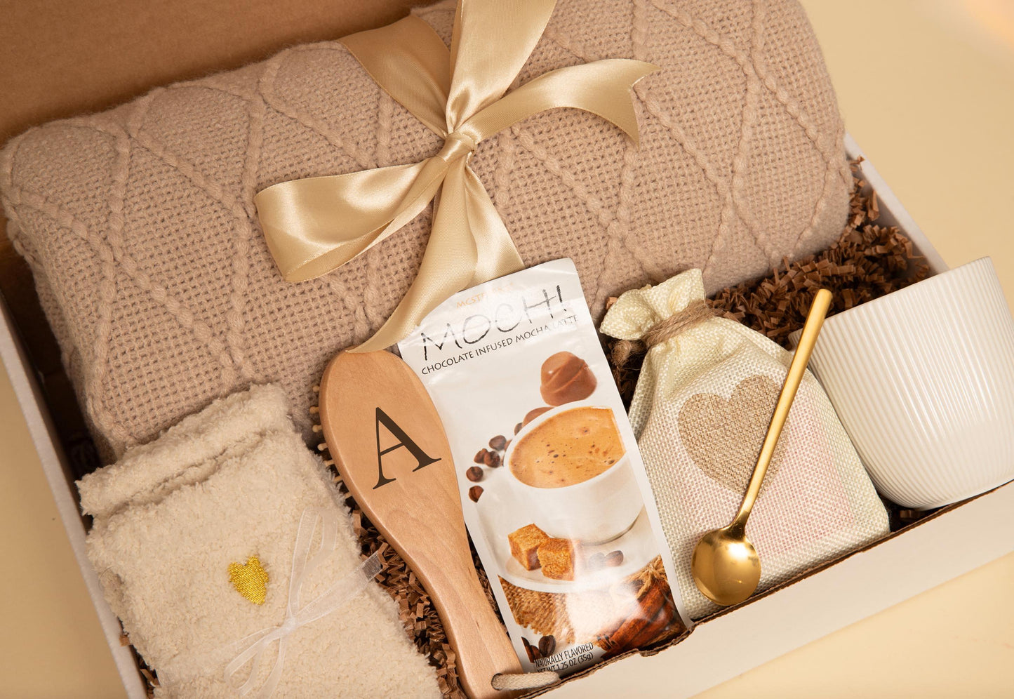 Holiday Personalized Gift Mom Christmas Package Gift idea For Holiday Selfcare Gift Set For Her Christmas Gift Basket Thanksgiving Hygge Box