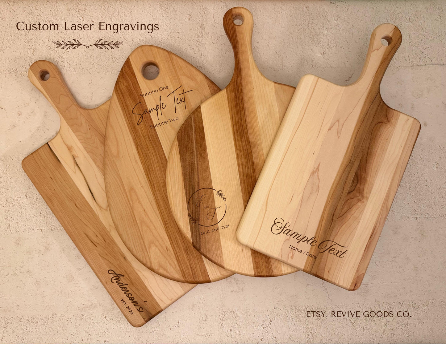 Custom Engraved Cutting Board Gift Set Newly Weds Gift For Couple Personalized Engagement Gift Realtor Closing Gift For Client Gift Basket