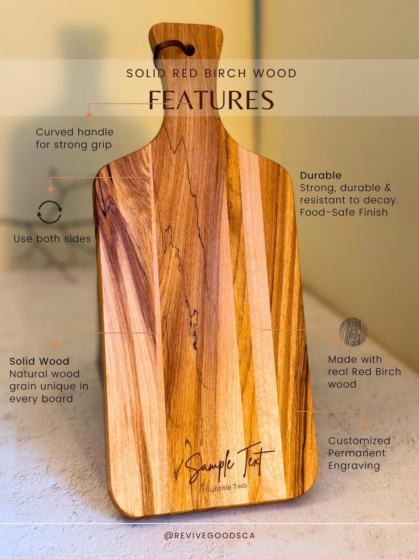 Personalized Cutting Board for Kitchen Gift Idea Dad Birthday Gift Men Cooking Gift for Chef Cutting Board with Name Engraved Wood Husband