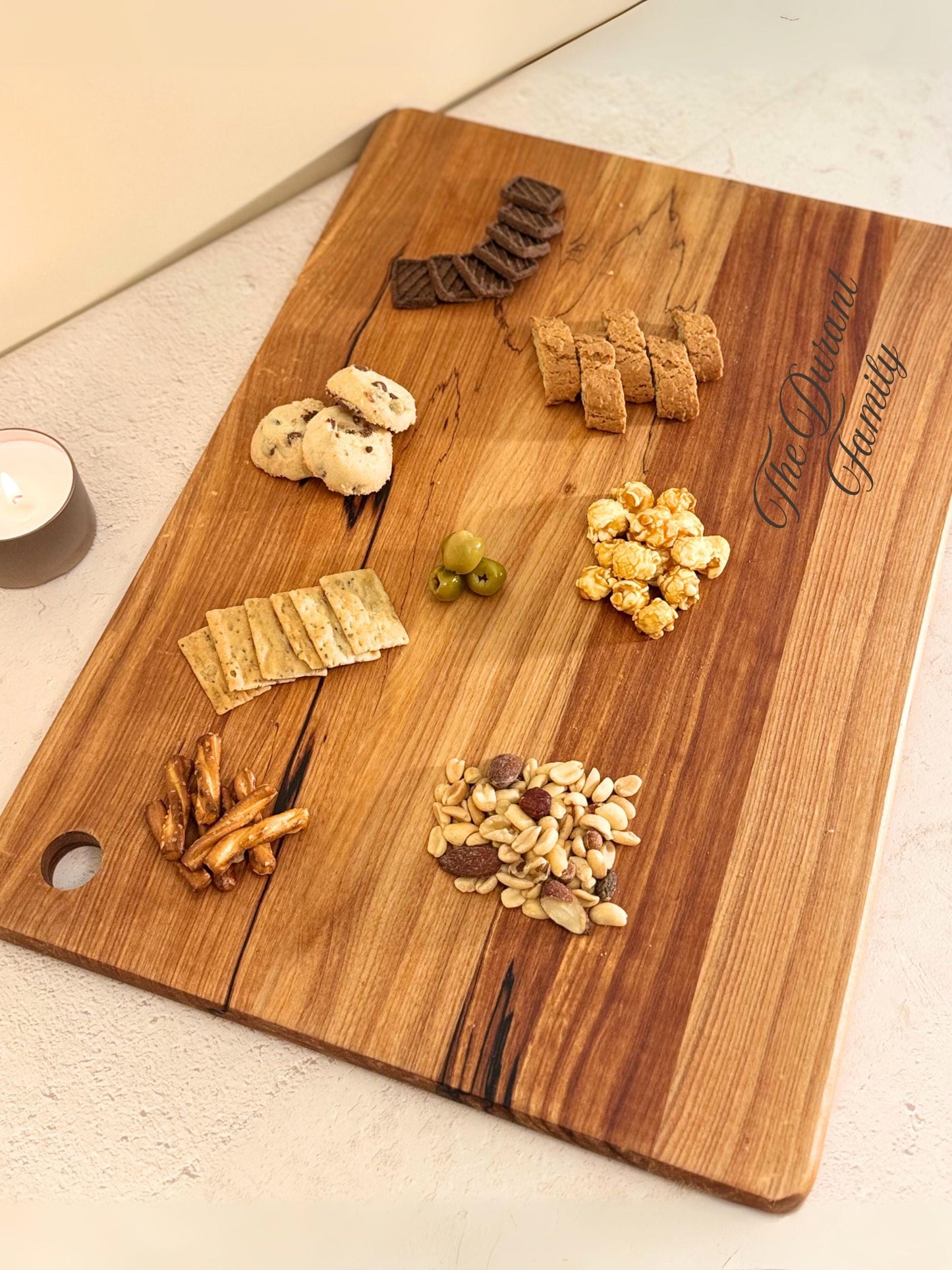 Custom Cheese Board Engraved Family Name Cutting Board for Wedding Kitchen Present Personalized Family Gift Housewarming Charcuterie Board