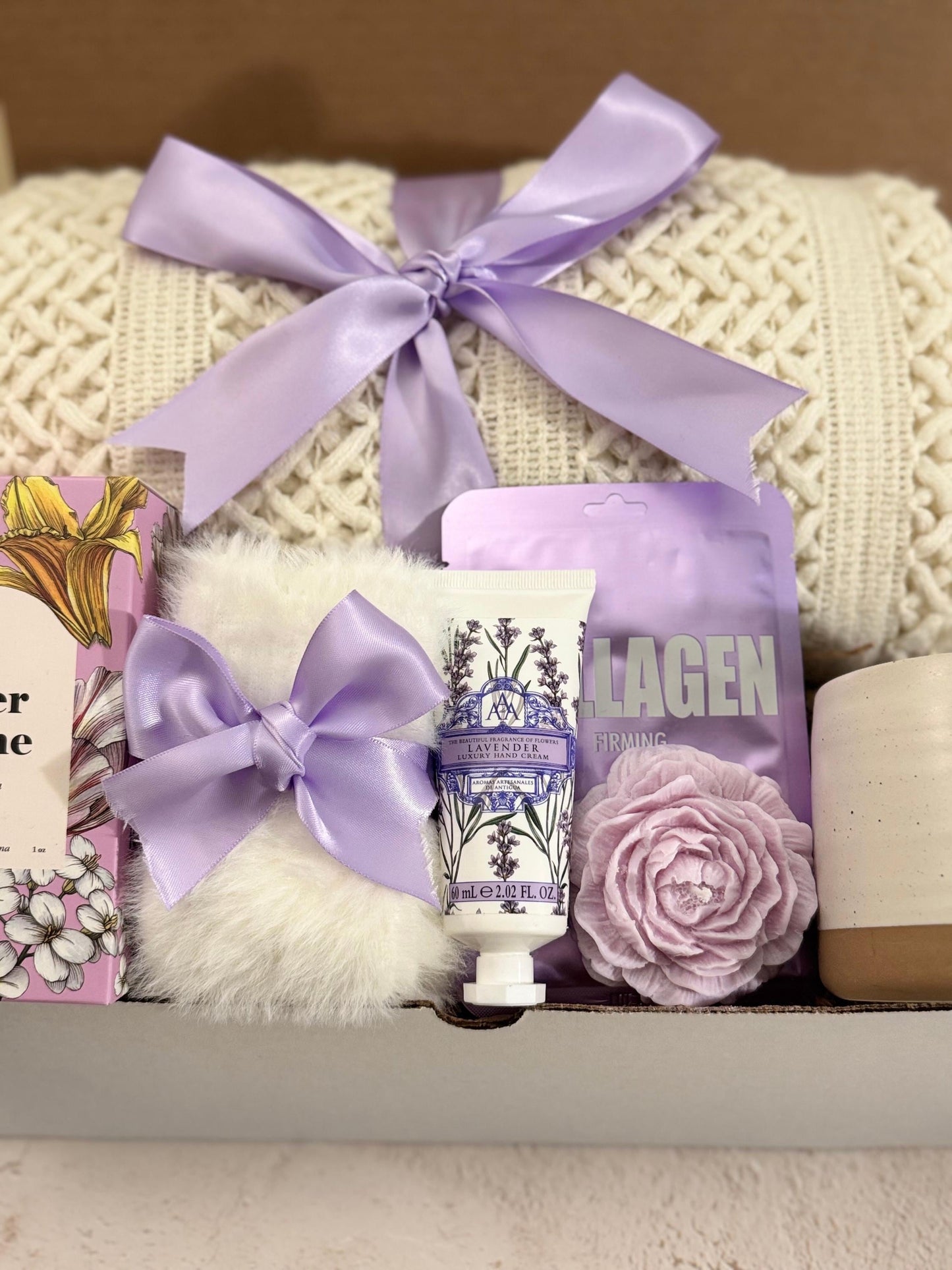 Wellness Care Basket Pamper Gift for Birthday Comfort Bundle Spa Present Thank You Gift Sympathy Gift Package with Tea Self Care Gift Set