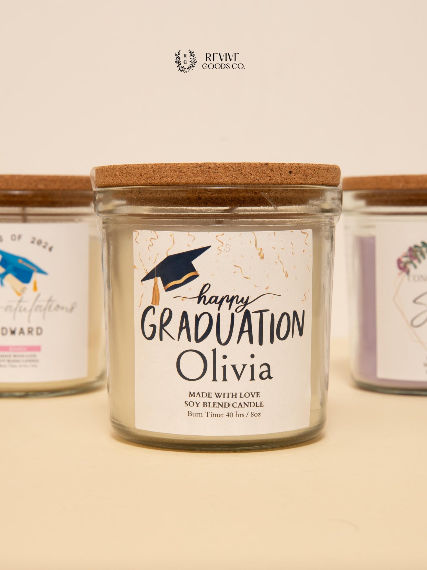 Personalized Graduation Gift Box 2025 Custom Grad Gift for Her or Him Class Of 2025 Unique High School Gift College Graduation Keepsake Set