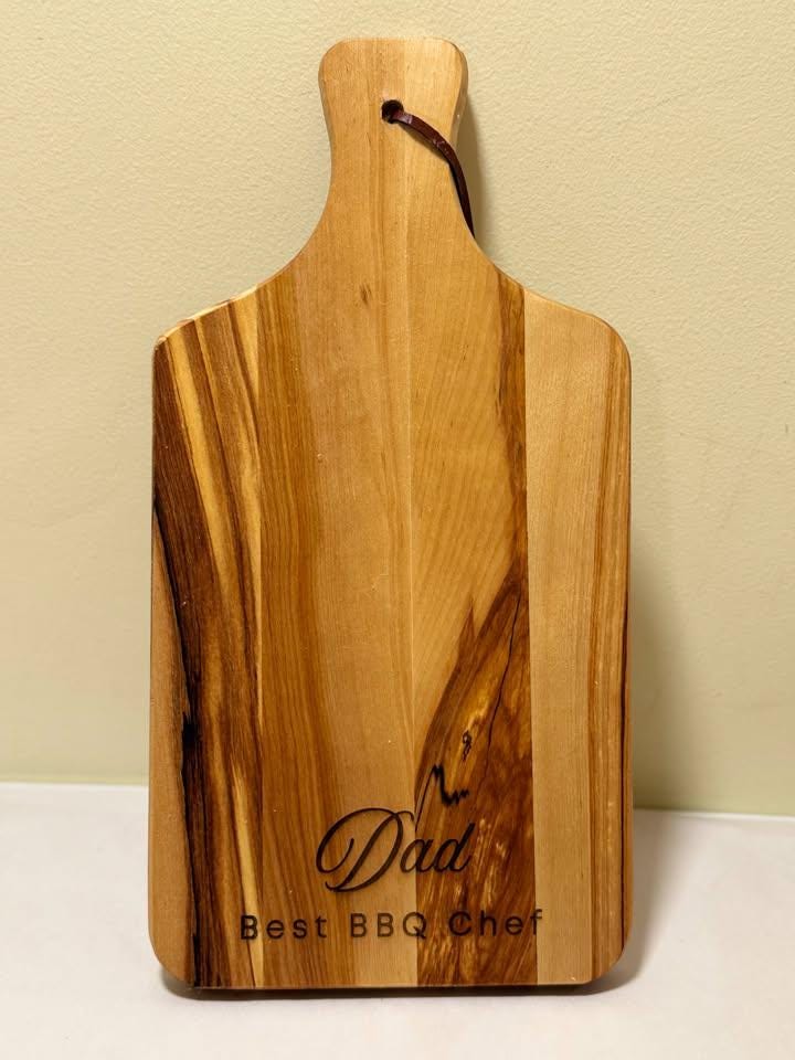 Personalized Cutting Board Board For Dad Birthday Gift For Kitchen Wooden Cutting Board Anniversary Gift Personalized Board Cheese Tool Set