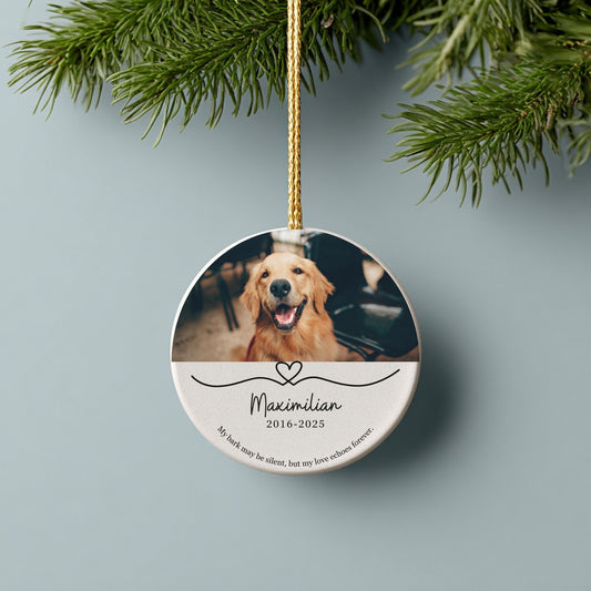 Personalized Pet Watercolor Ornament With Name Custom Ornament Christmas Dog Ornament Personalized Dog Ornament Custom Dog Memorial Ornament
