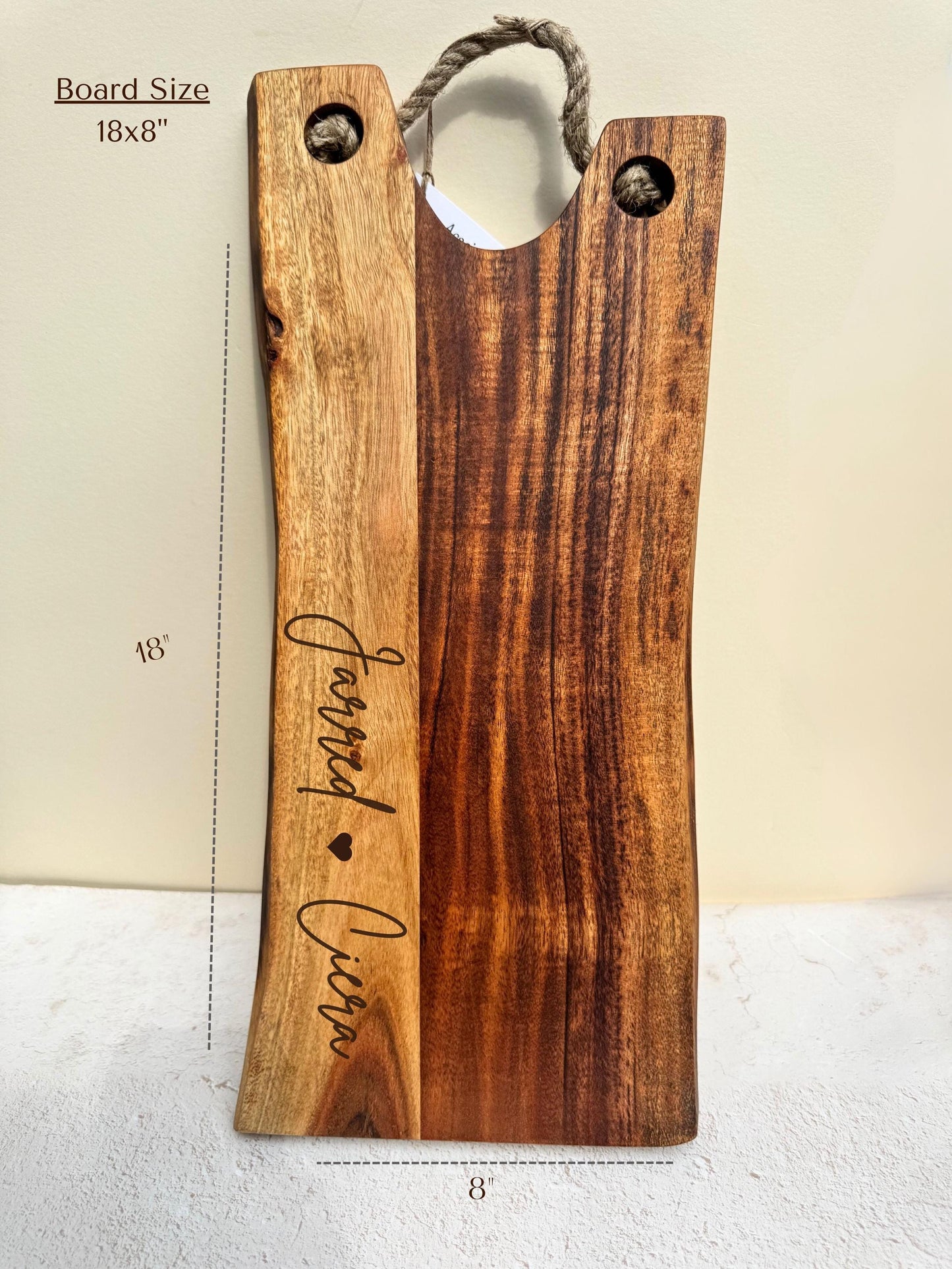 Personalized Charcuterie Cheese Board Housewarming Gift Engraved Cutting Board Custom Charcuterie Board Cheese Board Serving Tray Home Decor