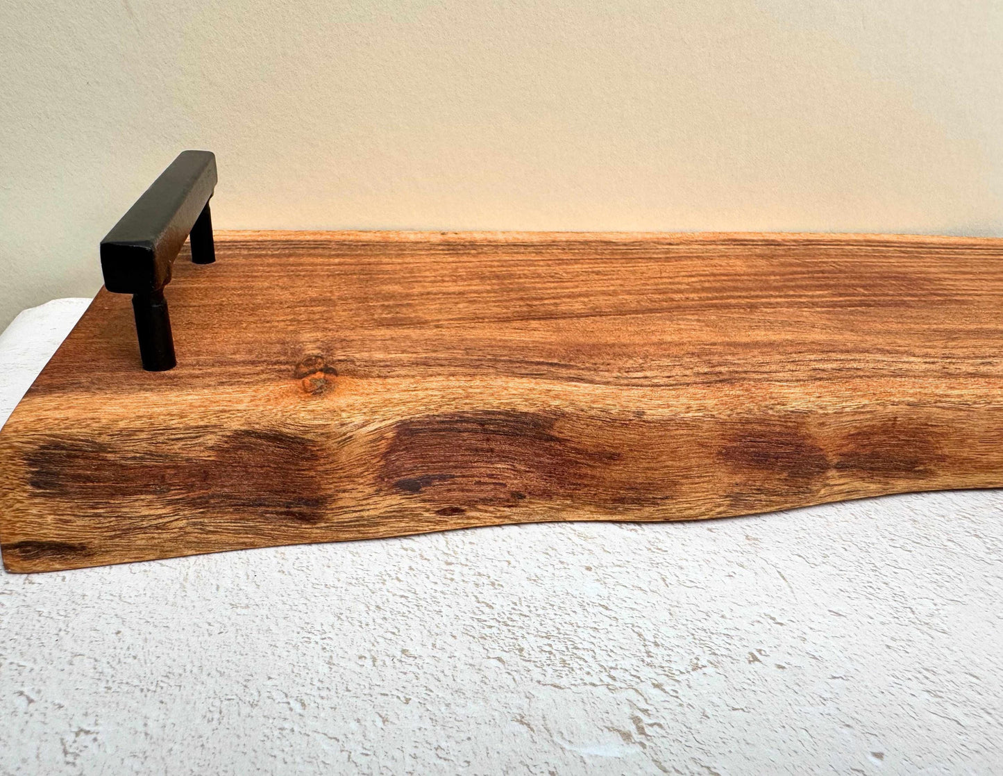 Personalized Cheese Board Couples Gift For Her Live Edge Cutting Board Custom Cheese Tray Hostess Gift Wooden Chopping Board Present Clients