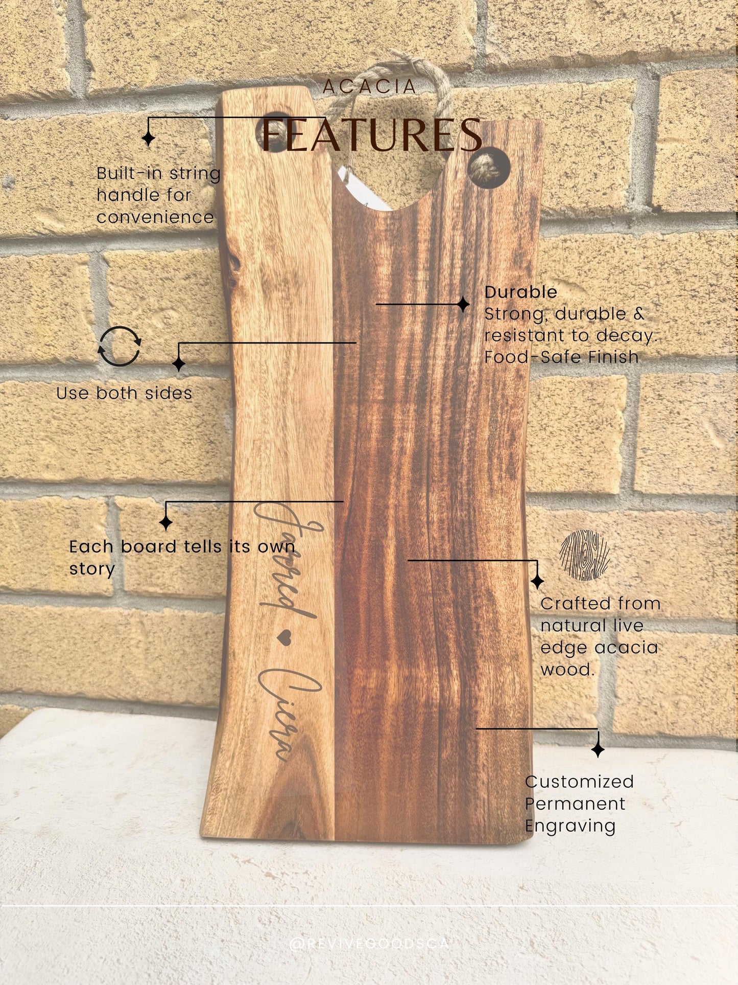 Personalized Charcuterie Cheese Board Housewarming Gift Engraved Cutting Board Custom Charcuterie Board Cheese Board Serving Tray Home Decor