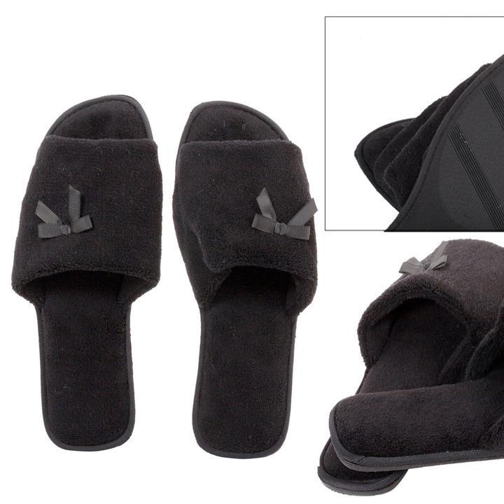 WOMEN'S OPEN-TOE SLIPPERS